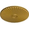 Ekena Millwork Shakuras Ceiling Medallion (For Canopies up to 5 1/2"), Hand-Painted Pharaohs Gold, 29 1/2"OD x 2"P CM30SHPGS - alternate 4